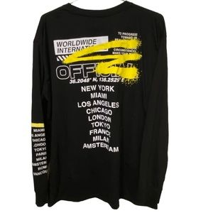 RGSTR Official Long Sleeve Black Men’s XL Streetwear T-Shirt MINTY High End